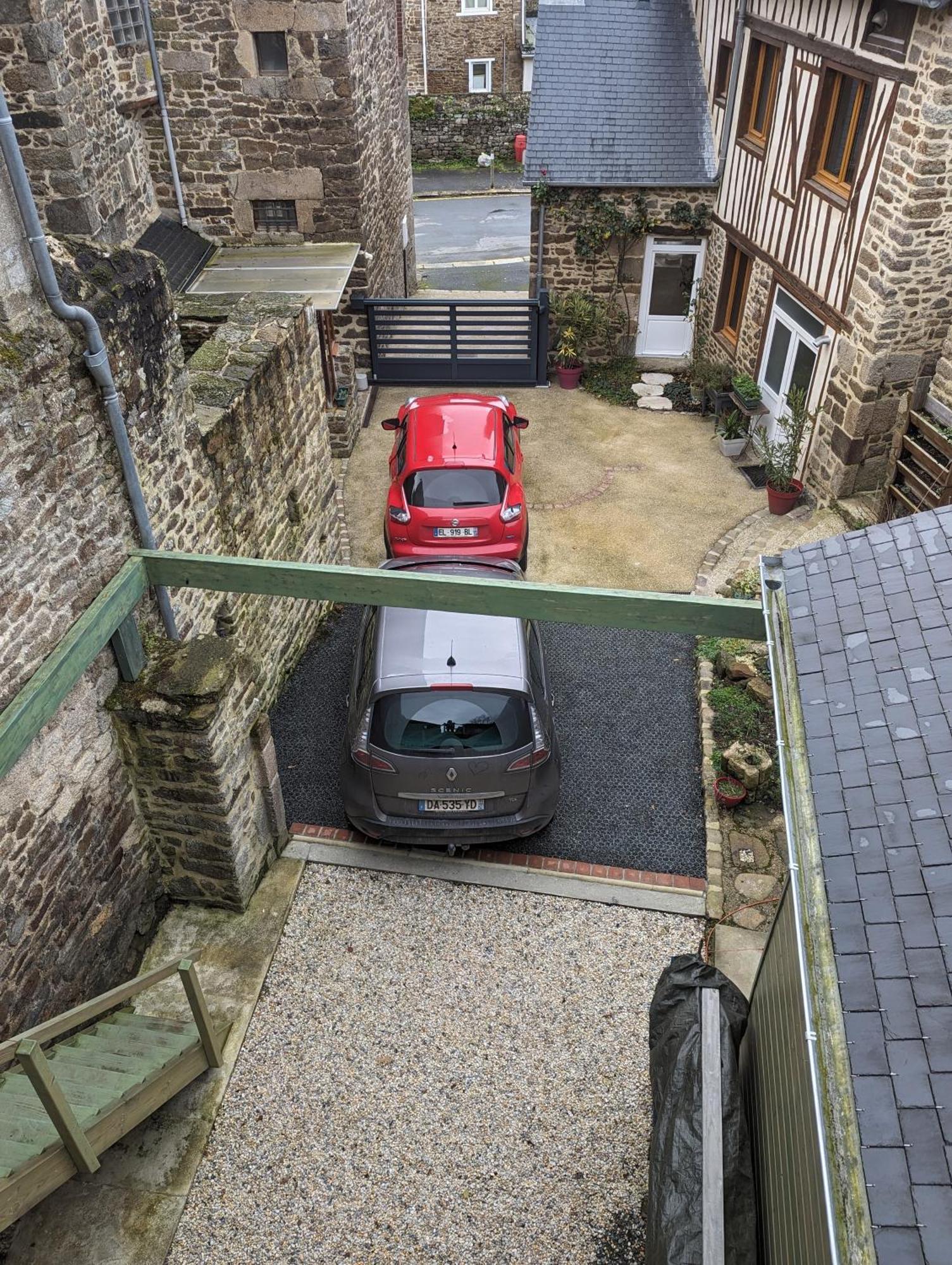 Le Logis De La Cour De Bretagne Au Port De Dinan Lanvallay Exteriör bild
