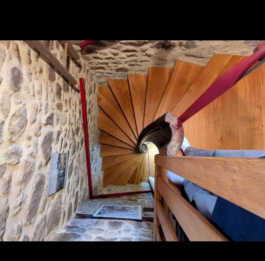 Le Logis De La Cour De Bretagne Au Port De Dinan Lanvallay Exteriör bild